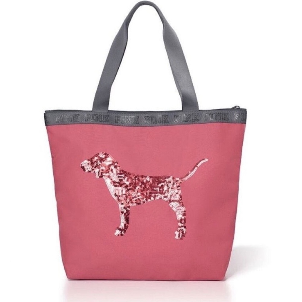 PINK VS Bling Sequin Tote w/Beauty Bonus